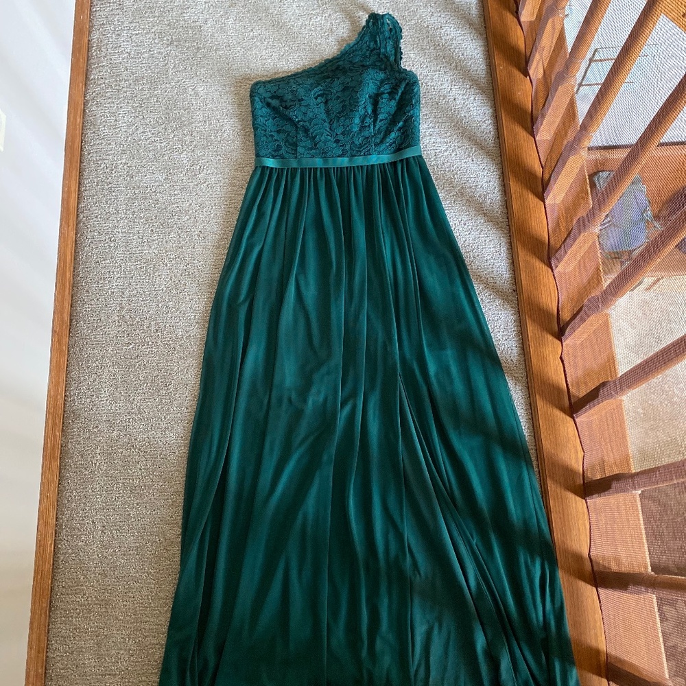 David’s Bridal Bridesmaid Dress - Size 6 - Juniper